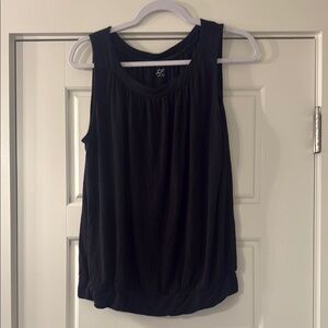 Ann Taylor LOFT Black Sleeveless Tank Top size L